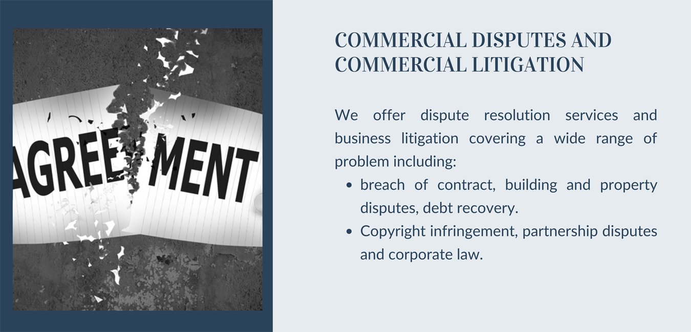 8 commercial disputes